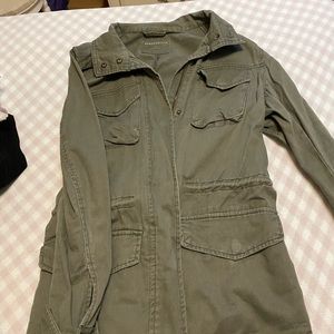 Aeropostale army green jean jacket.